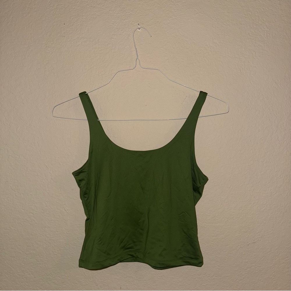 A&F Olive Green Women's Tank Top
